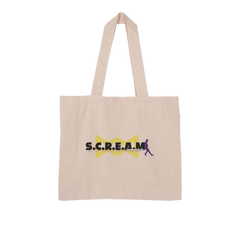 S.C.R.E.A.M. Large Organic Tote Bag