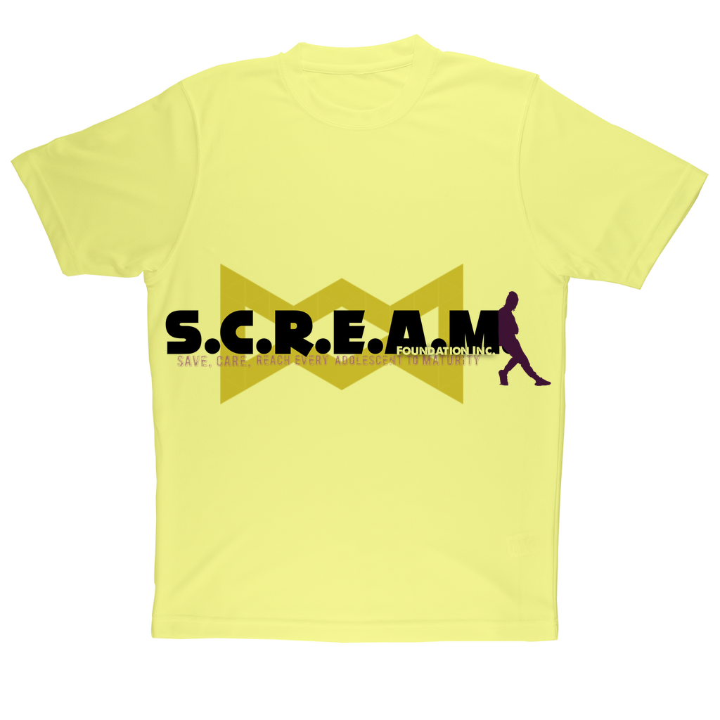 S.C.R.E.A.M. Sublimation Performance Adult T-Shirt